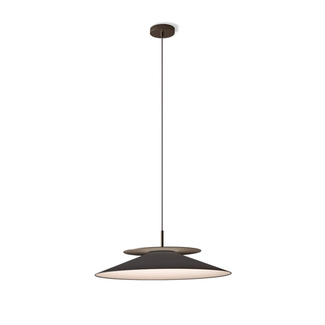 Contardi Asia Pendant Light ANTHRACITE GREY COTTON S