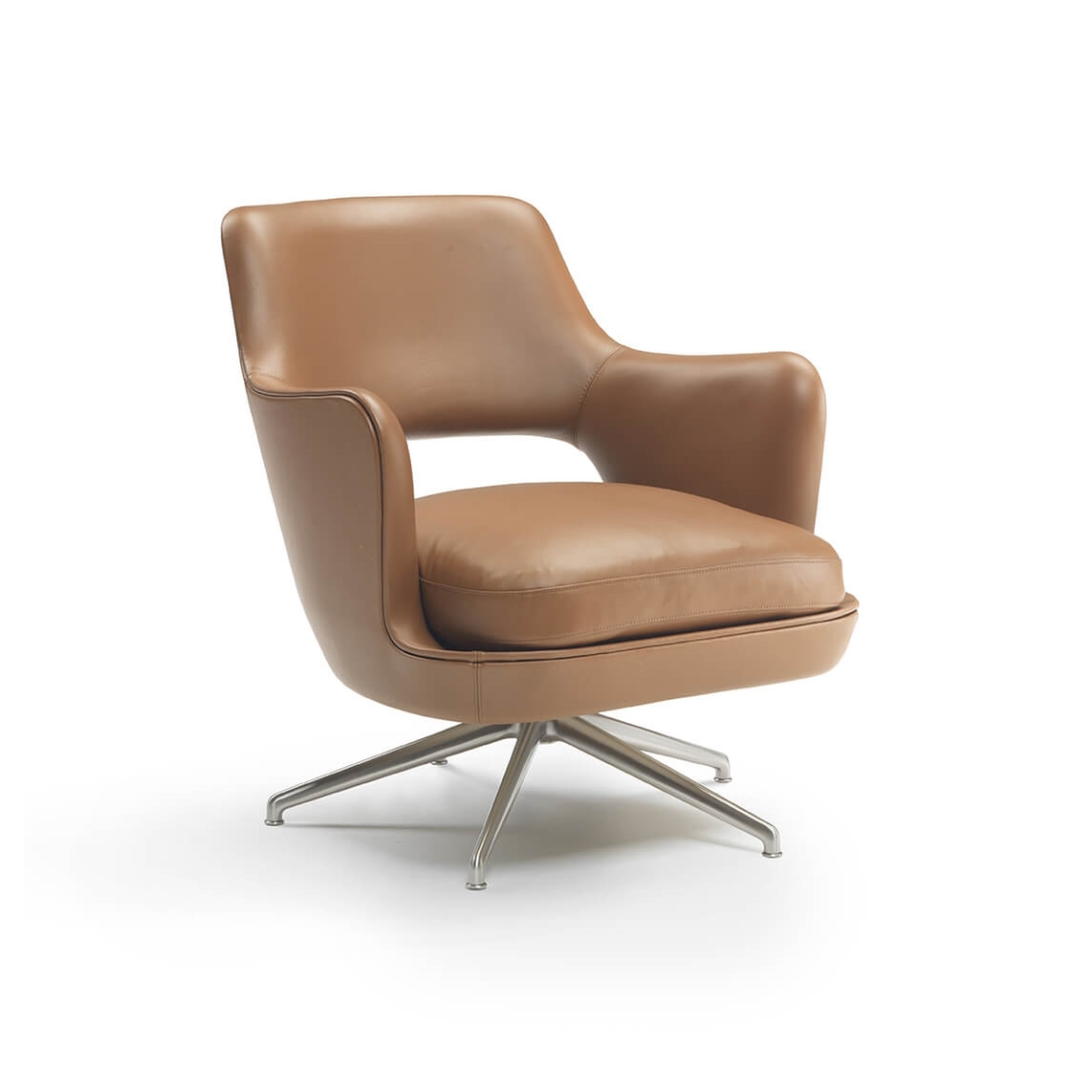 Flexform Eliseo Swivel 5 Spokes Armchair STILL LIFE S 001