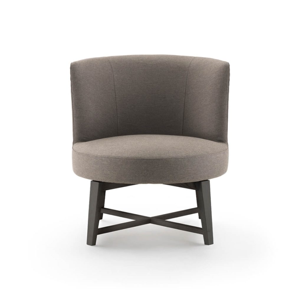 Flexform Hera Small Wood Leg Indoor Armchair STILL LIFE S 001