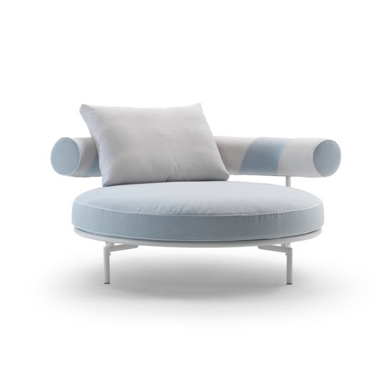 Flexform Supermax Round Stand Alone Sofa STILL LIFE S 001