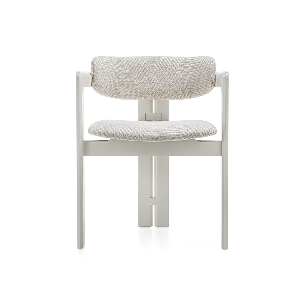 Gallotti Radice 0414 Dining Chair Bianco Camargue S STILL LIFE 001