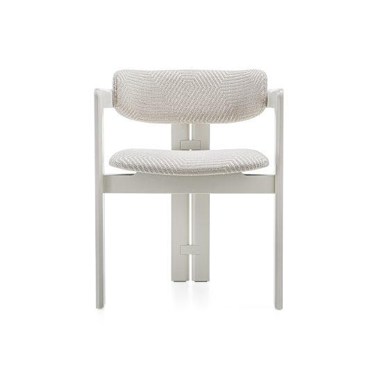 Gallotti Radice 0414 Dining Chair Bianco Camargue S STILL LIFE 001