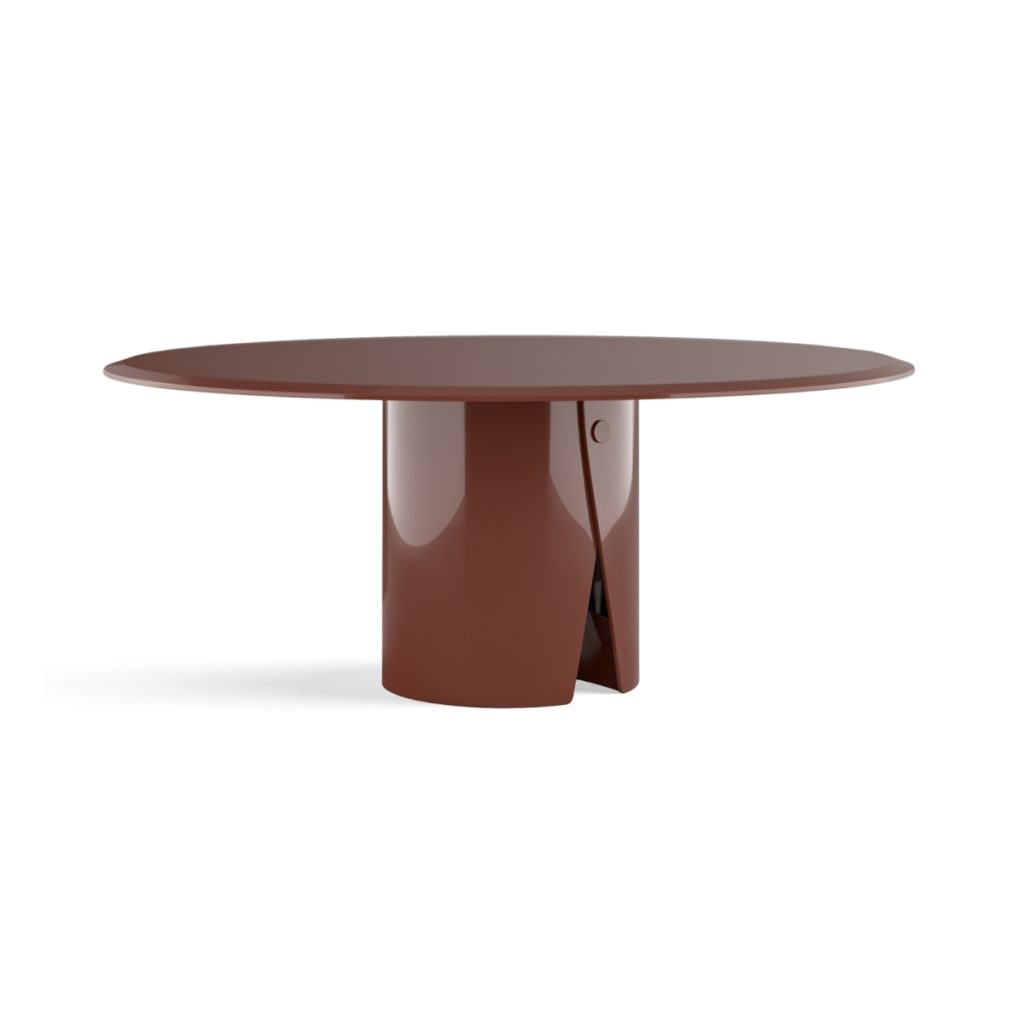 Gallotti Radice Manto Lacquered Round Dining Table STILL LIFE S 001