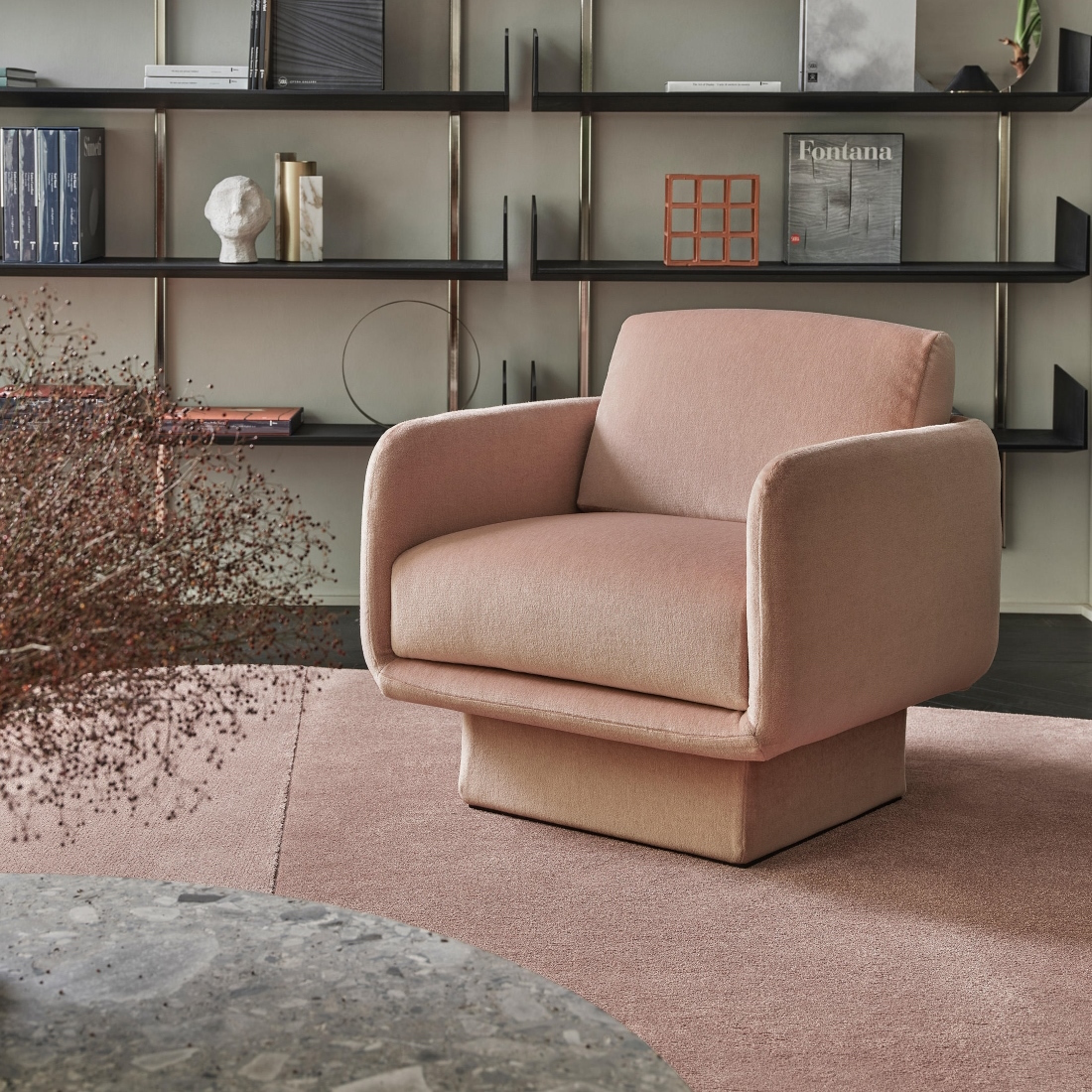 Gallotti Radice Resia Rug Tea Rose S LIFESTYLE S 01