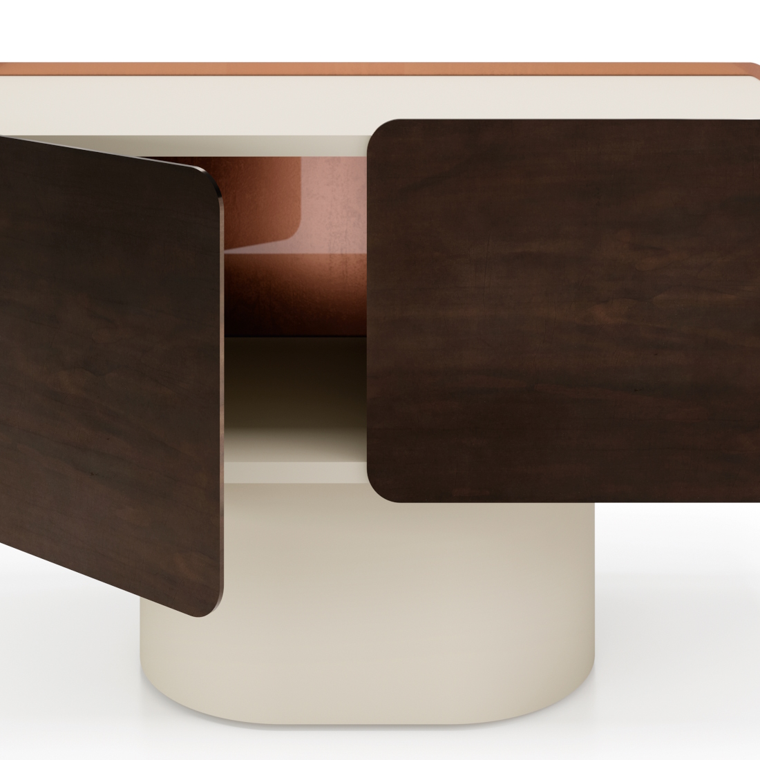 Gallotti e Radice Admira Sideboard 3 Sabbia del Nilo Rosso Marte STILL LIFE S 02