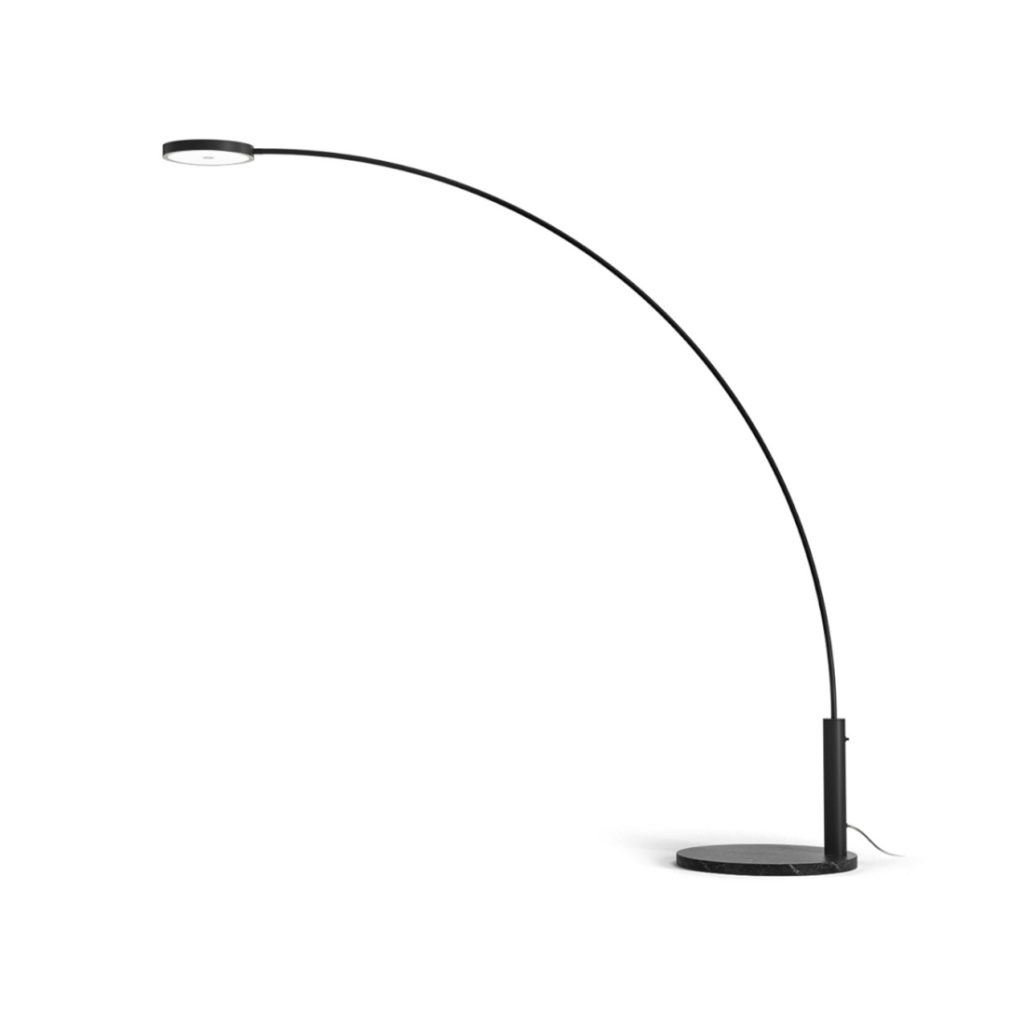 Panzeri Dip Floor Lamp Black Marquinia T08606 170 0527 STILL LIFE S 2 01