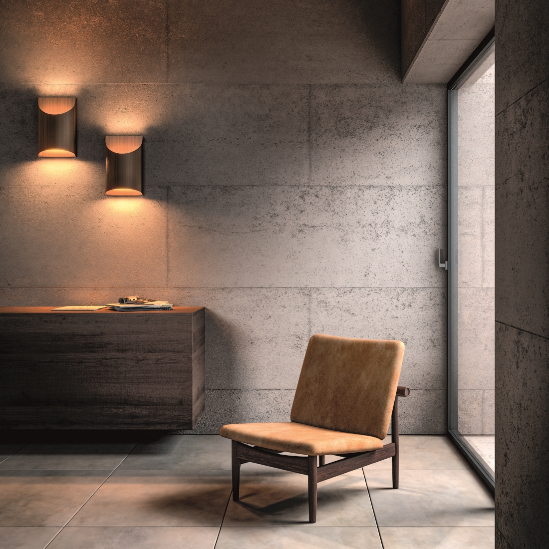 Penta Aprile Wall Light Bronze LIFESTYLE S 02