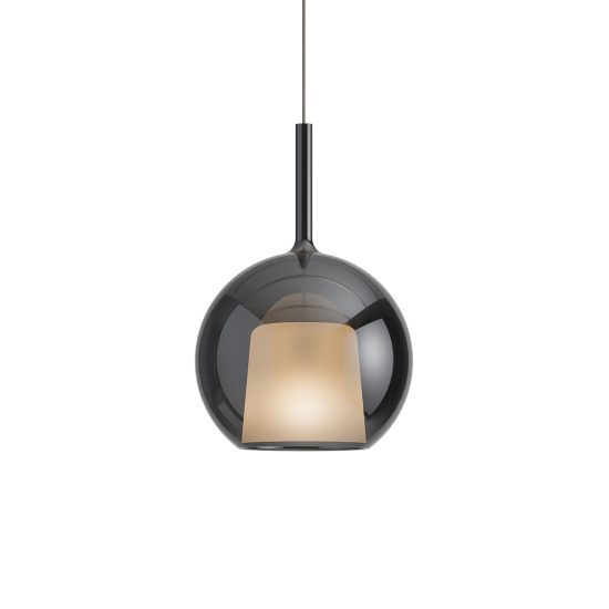 Penta Glo Pendant Light Large Black On STILL LIFE S 01