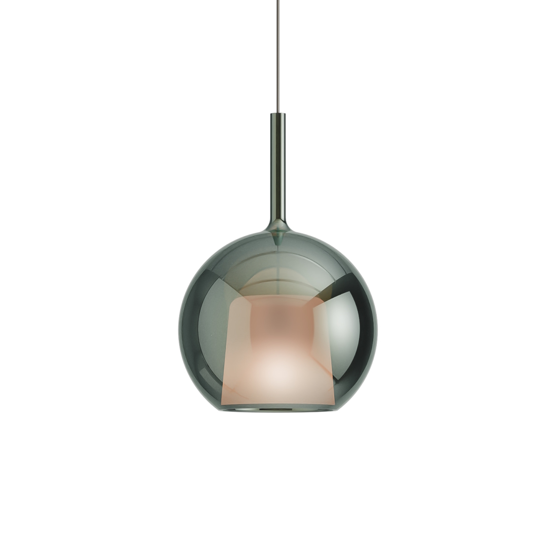 Penta Glo Pendant Light Large Green On STILL LIFE S 01