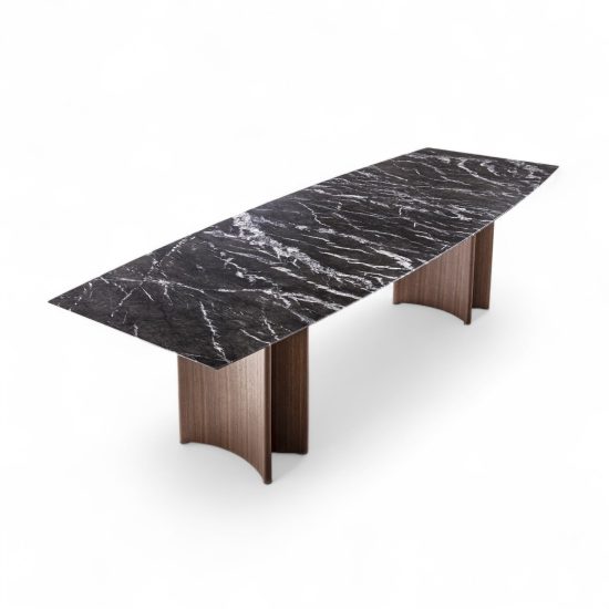 Porada Alan Barrel Marble Dining Table STILL LIFE S 001