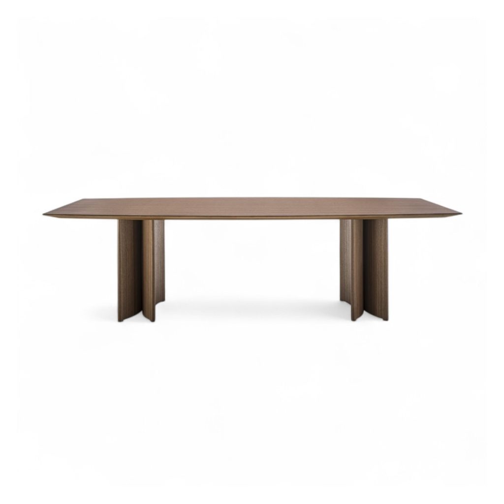 Porada Alan Wood Barrel Dining Table STILL LIFE S 001