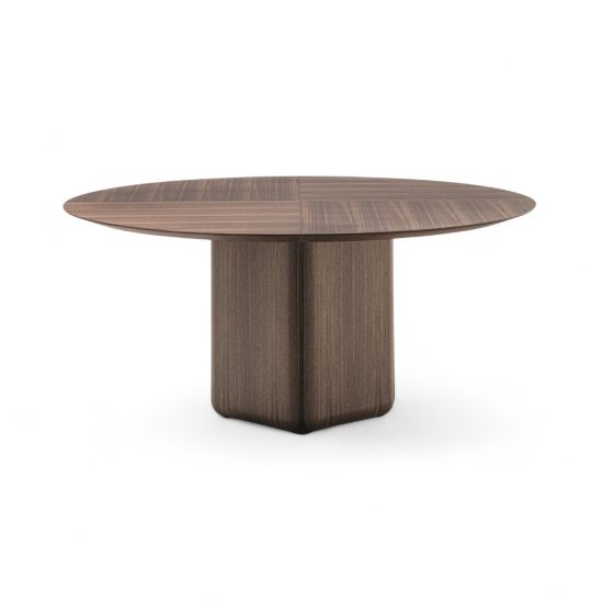 Porada Bay Round Wood Dining Table STILL LIFE S 001
