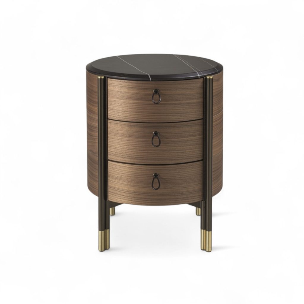 Porada Bayus Tondo 3 Bedside Cabinet STILL LIFE S 001