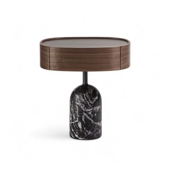 Porada Ekero Night Table Grey Carnico STILL LIFE S 01