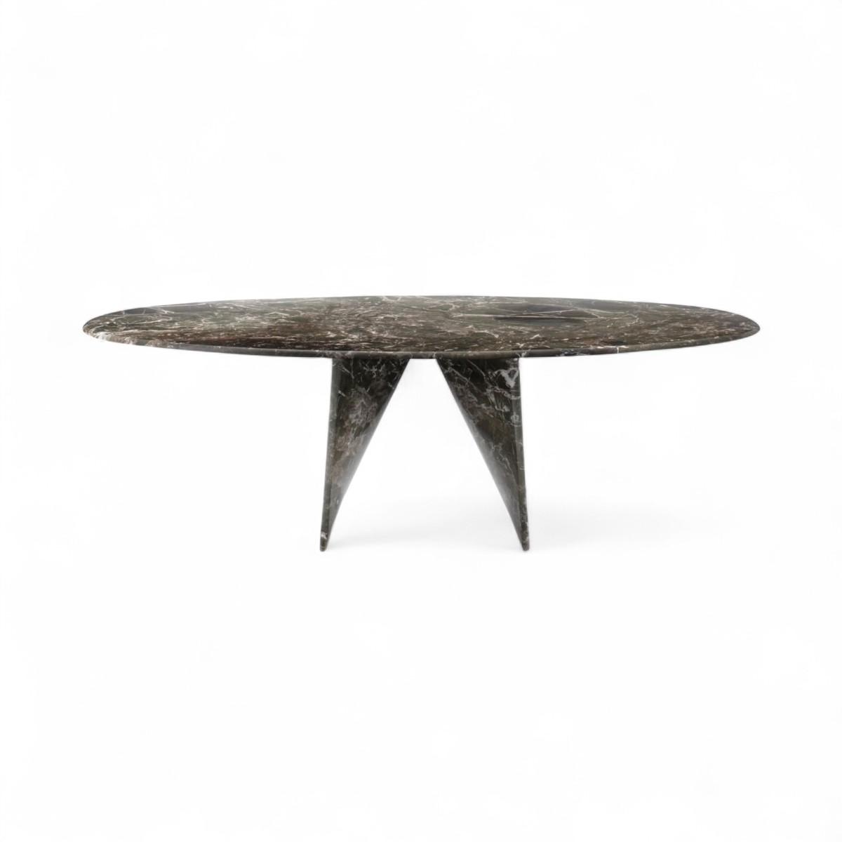 Rimadesio Lambda Marble Oval Dining Table STILL LIFE S 001