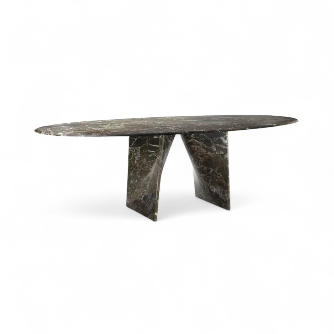 Rimadesio Lambda Marble Oval Dining Table STILL LIFE S 002