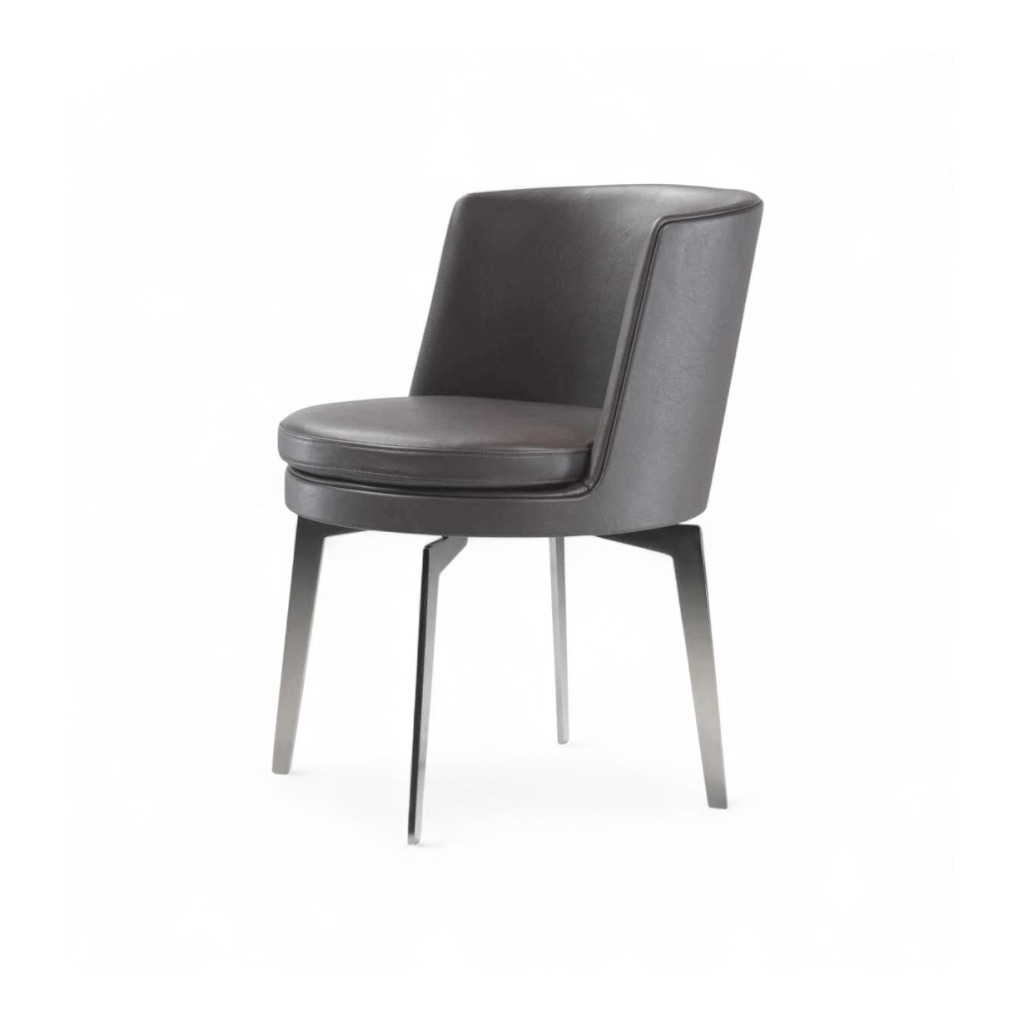 Flexform Feel Good Dining Chair Leather STILL LIFE S 1 01