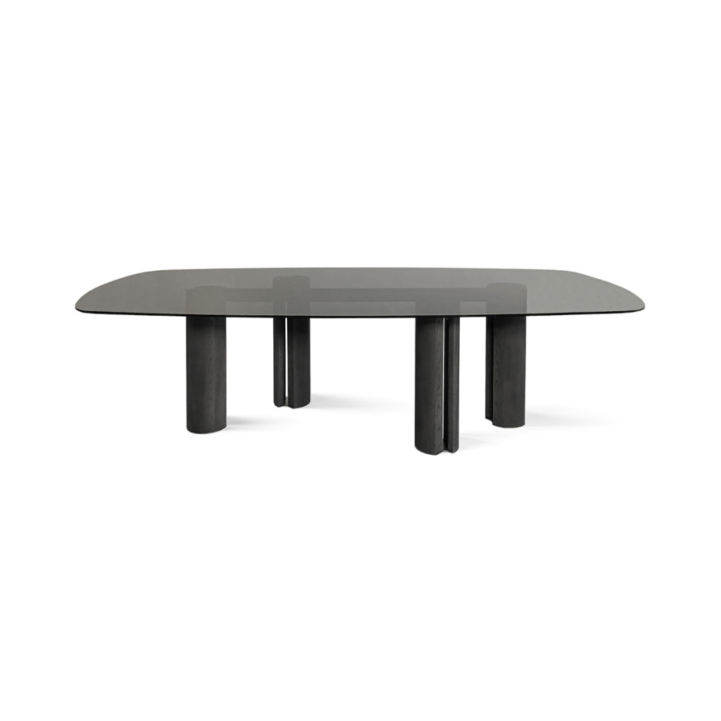 Gallotti e Radice Simpodio W Dining Table Smoked STILL LIFE S 1 01