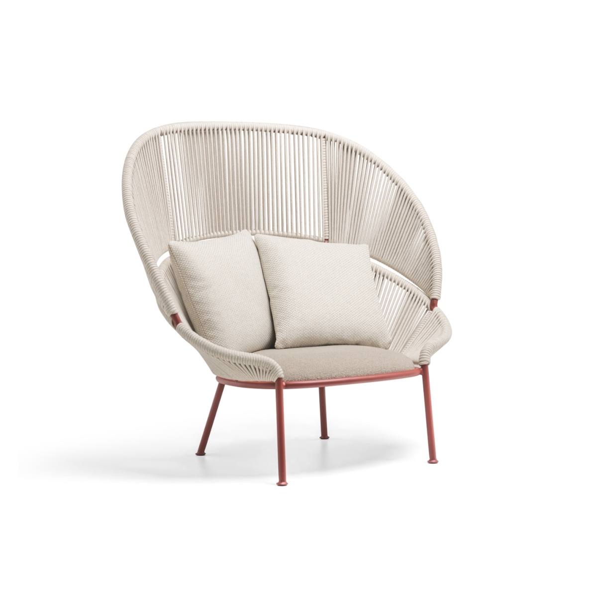 Molteni C Outdoor Petalo High Back Armchair STILL LIFE S 1 01