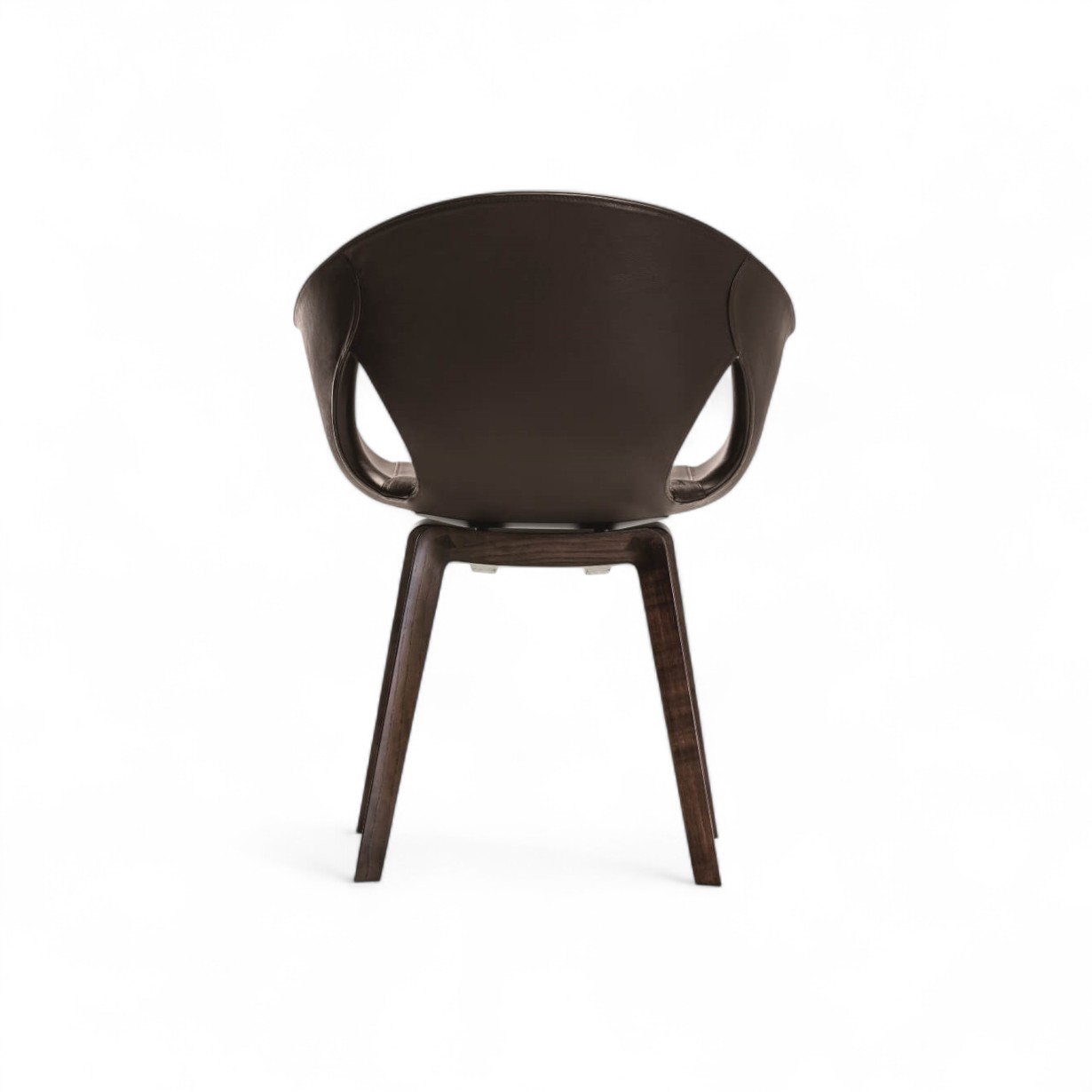 Poltrona Frau Ginger Ale Dining Armchair Wood Legs STILL LIFE S 1 03