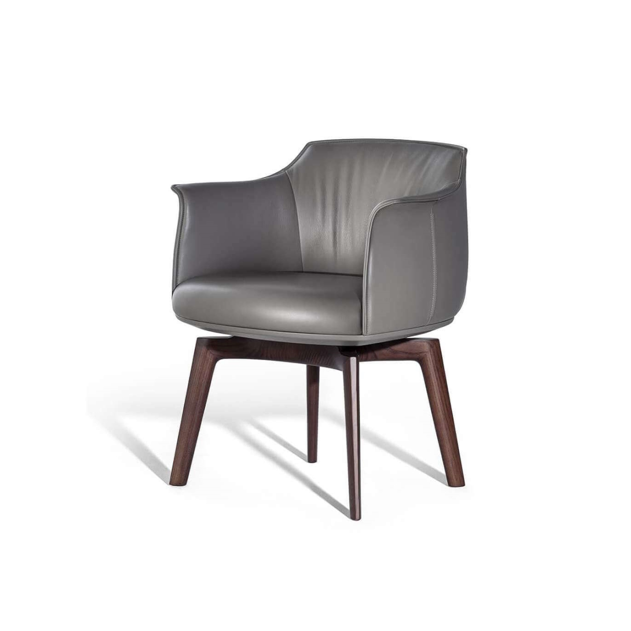 Poltrona Frau Swivel Dining Armchair STILL LIFE S 1 02