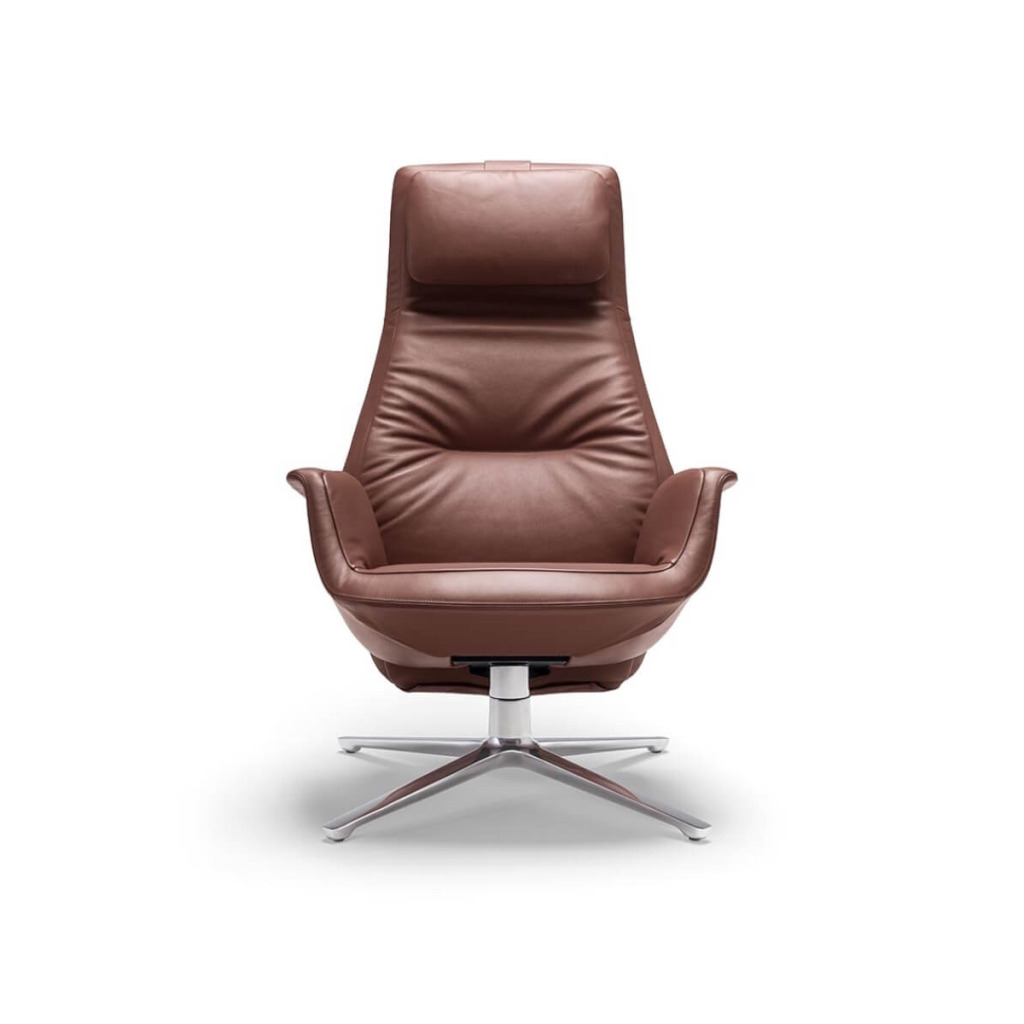 Poltrona Frau downtown lounge armchair swivel STILL LIFE S 2 01