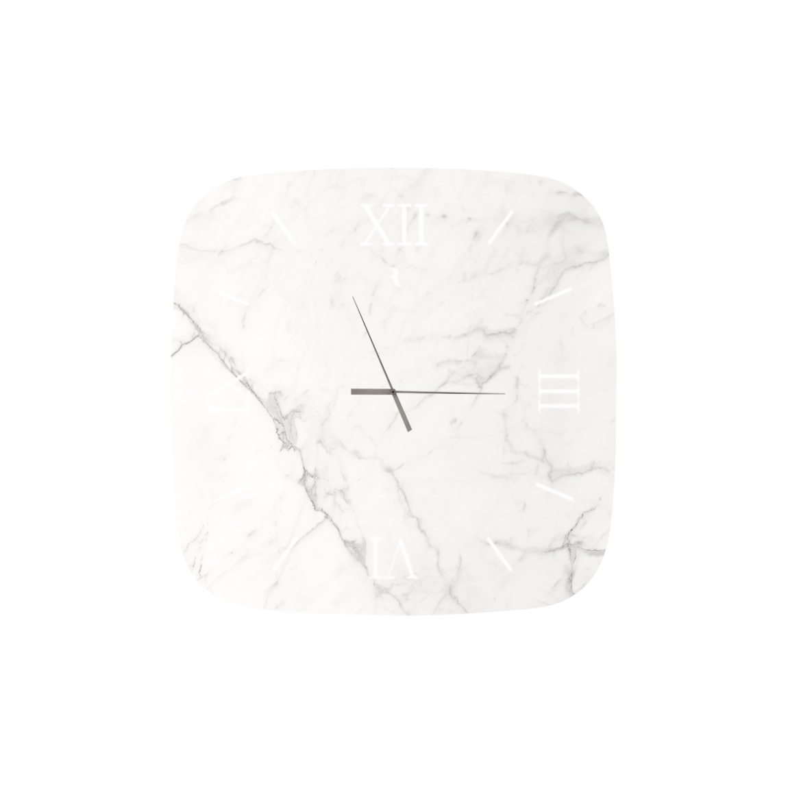 Reflex Angelo Nautilus Square Clock Calacatta STILL LIFE S 02